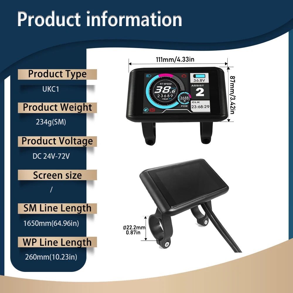 UKC1 Color Display