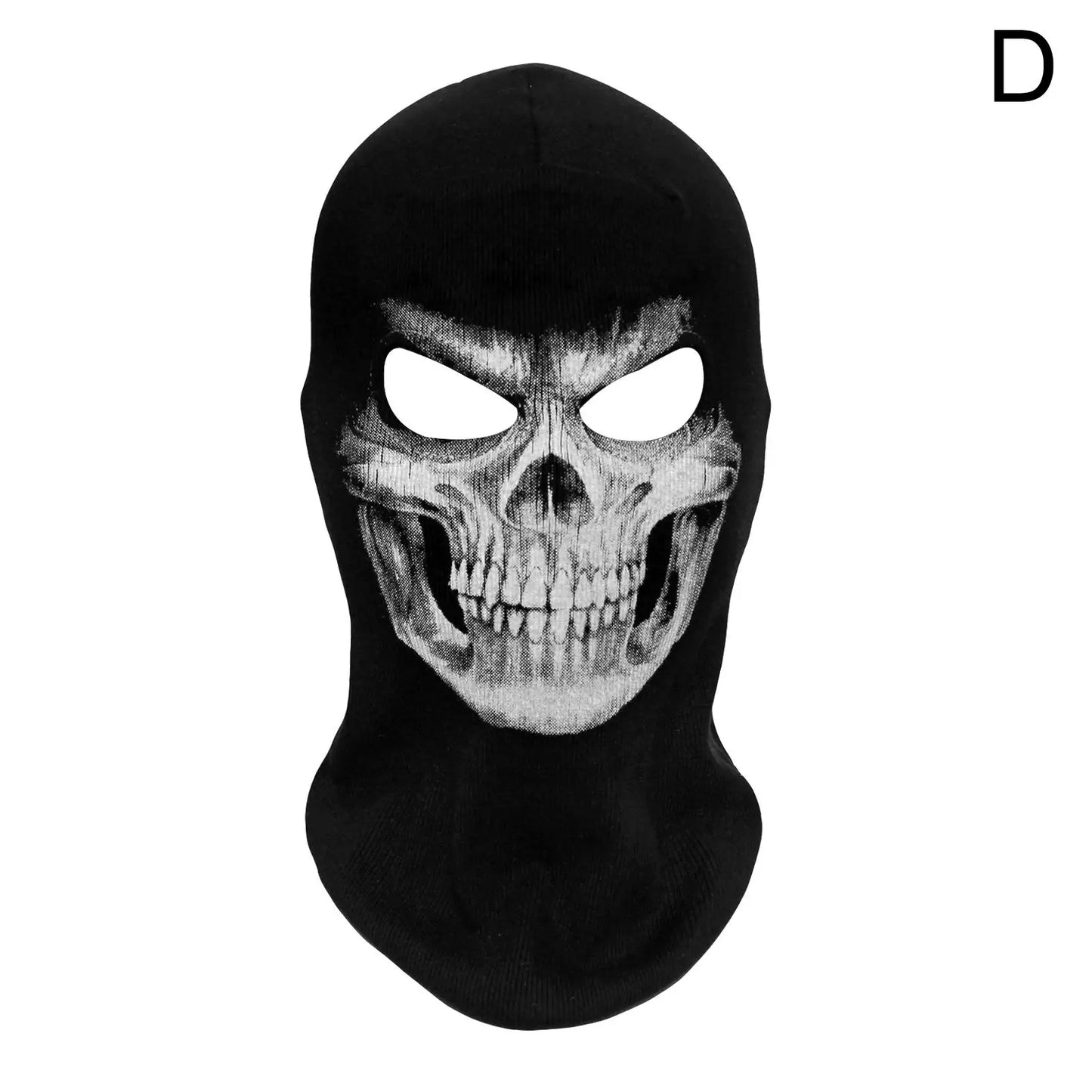 Skull Print Full Face Mask