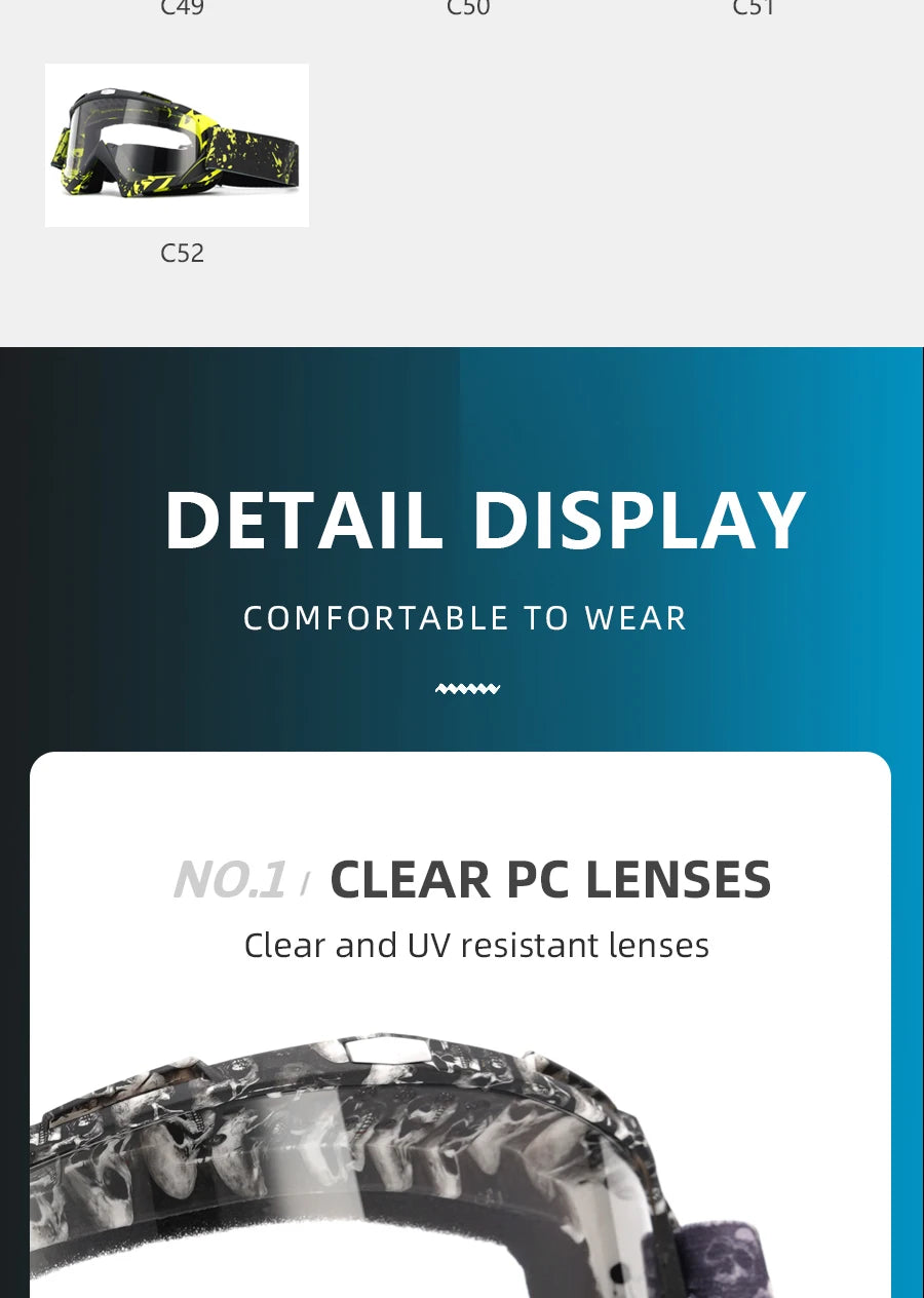 Racing Off-Road Goggles