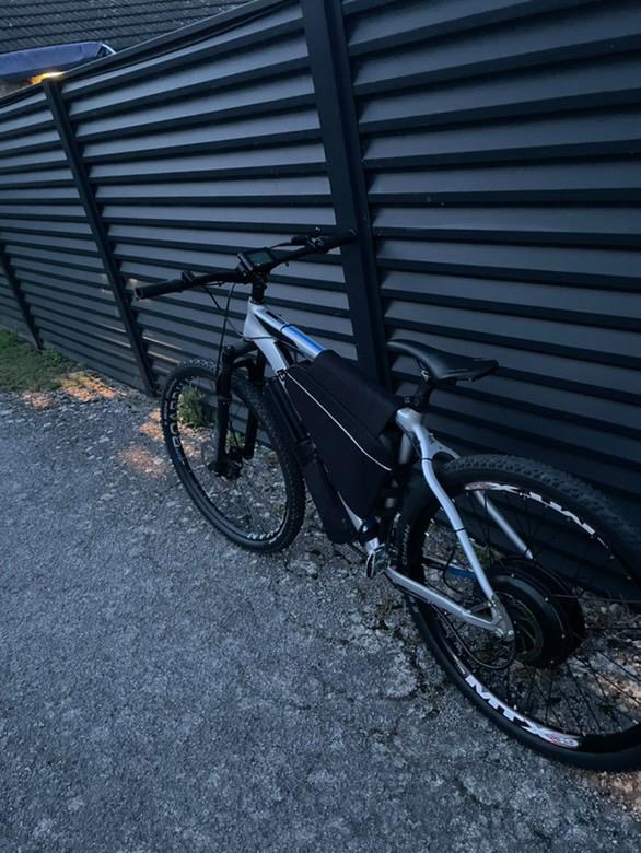 Boardman 72V 30ah 5000w E-Bike Conversion