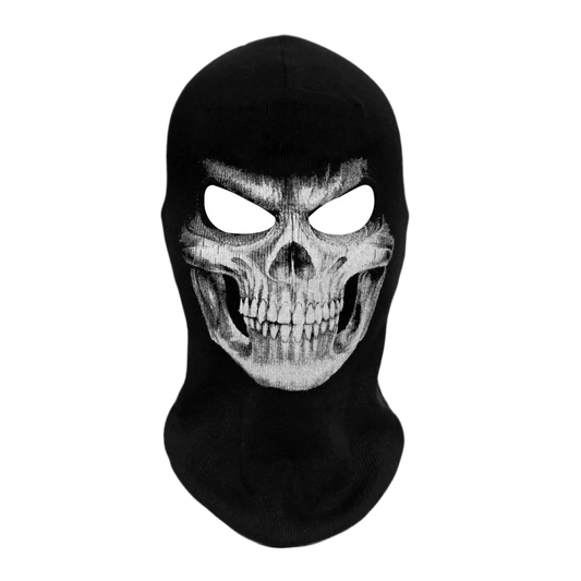 Skull Print Full Face Mask
