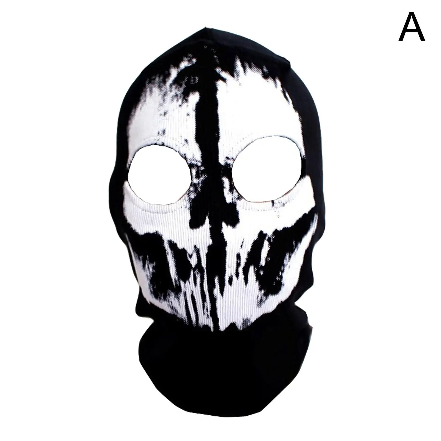 Skull Print Full Face Mask