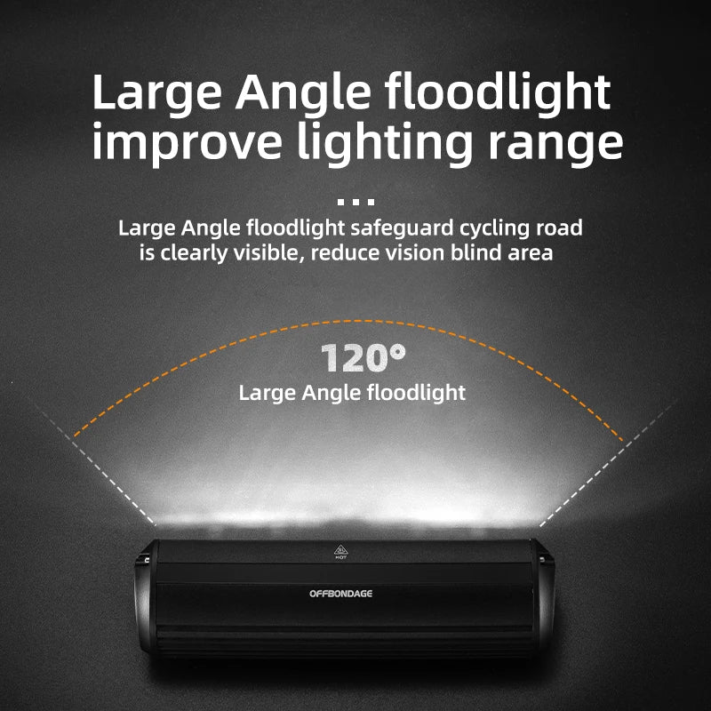 2600Lumen Bike Light 8000mAh
