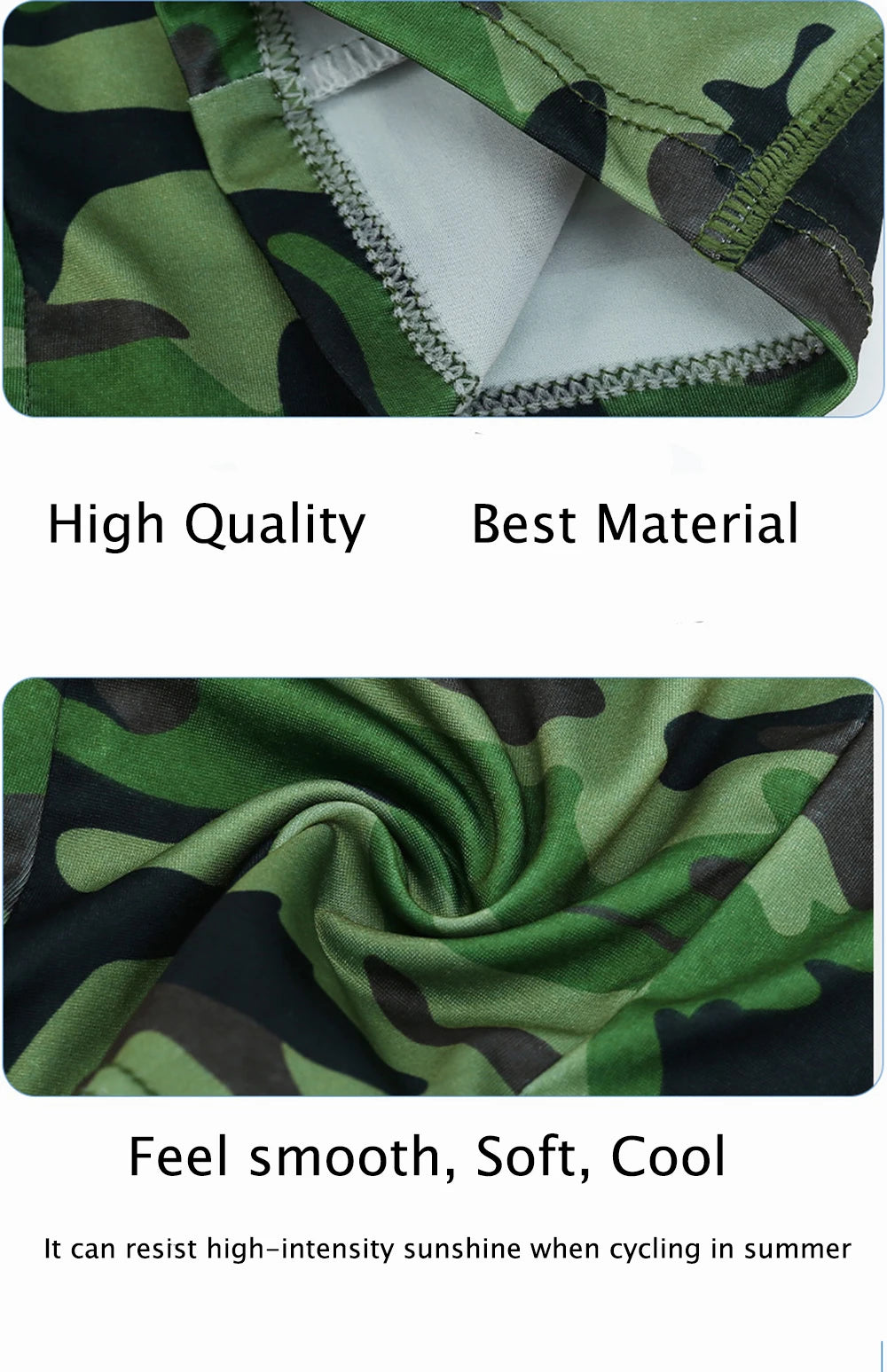 Colourful Camouflage Ski Mask
