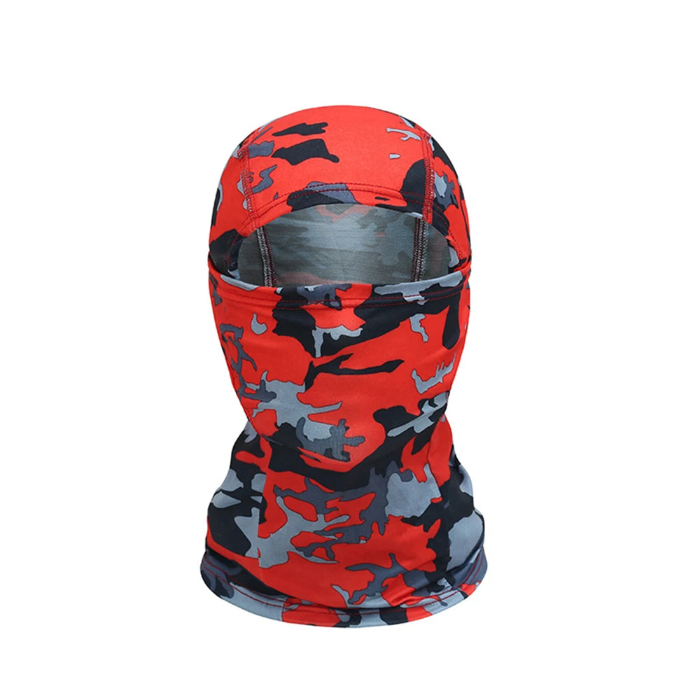Colourful Camouflage Ski Mask