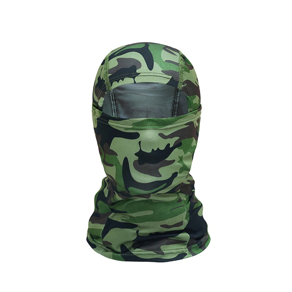 Colourful Camouflage Ski Mask