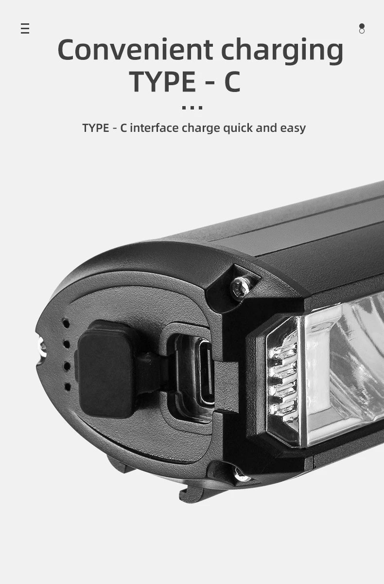2600Lumen Bike Light 8000mAh