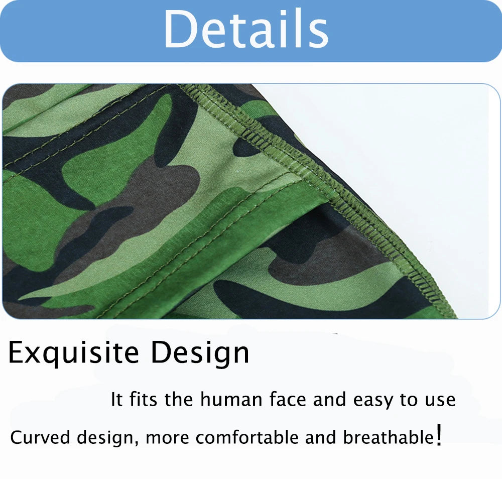 Colourful Camouflage Ski Mask