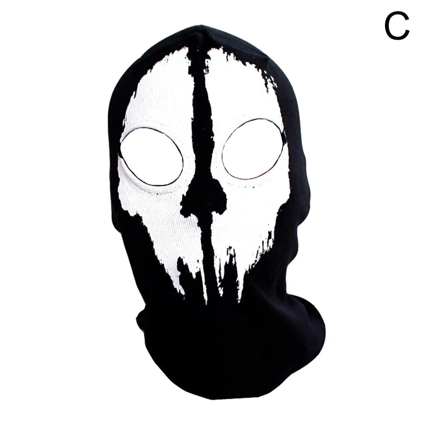 Skull Print Full Face Mask