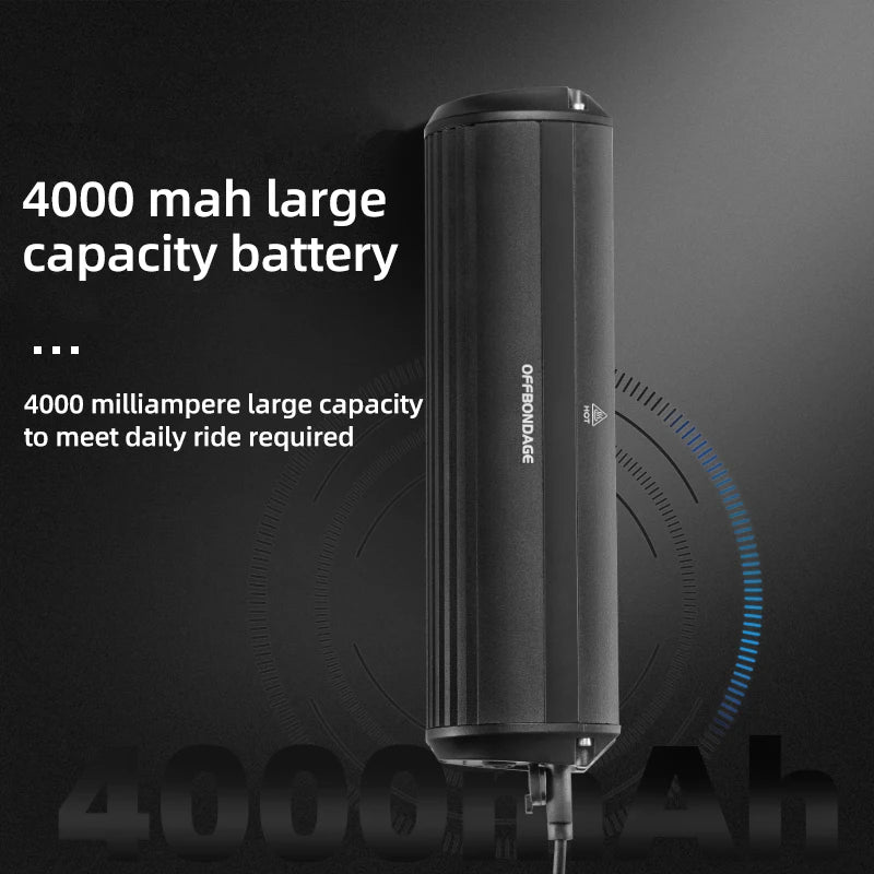 2600Lumen Bike Light 8000mAh