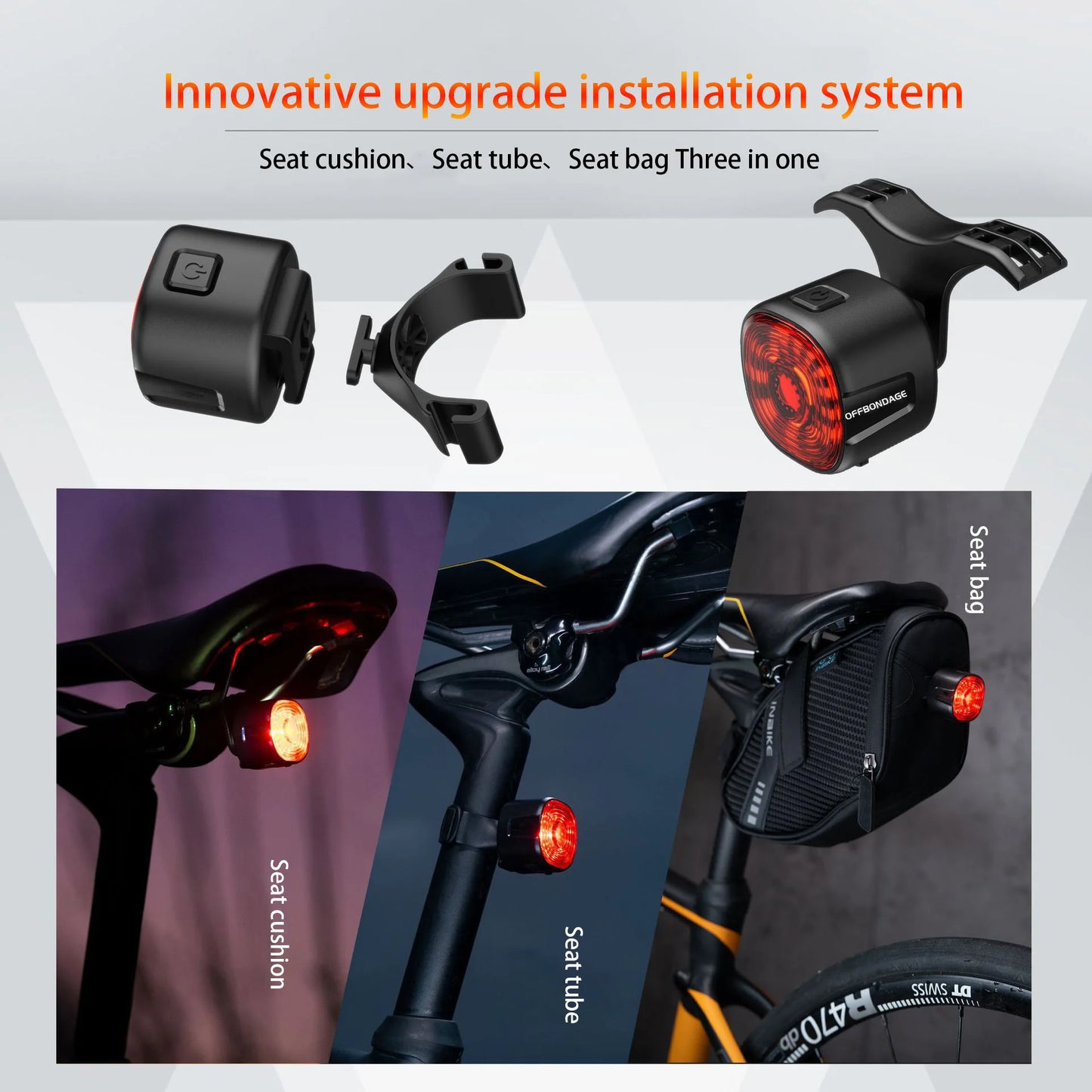 2600Lumen Bike Light 8000mAh