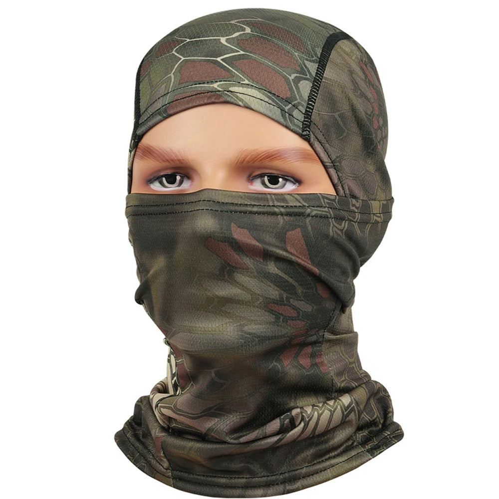 Colourful Camouflage Ski Mask