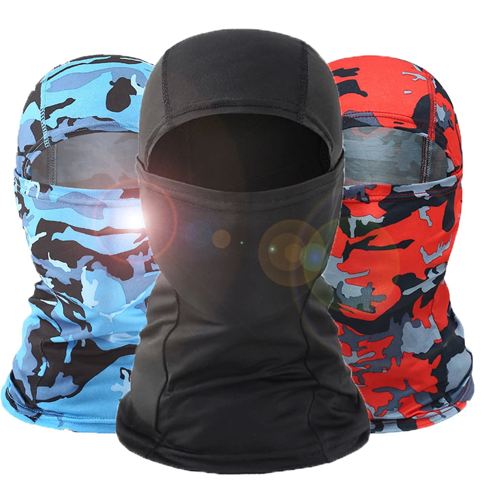 Colourful Camouflage Ski Mask