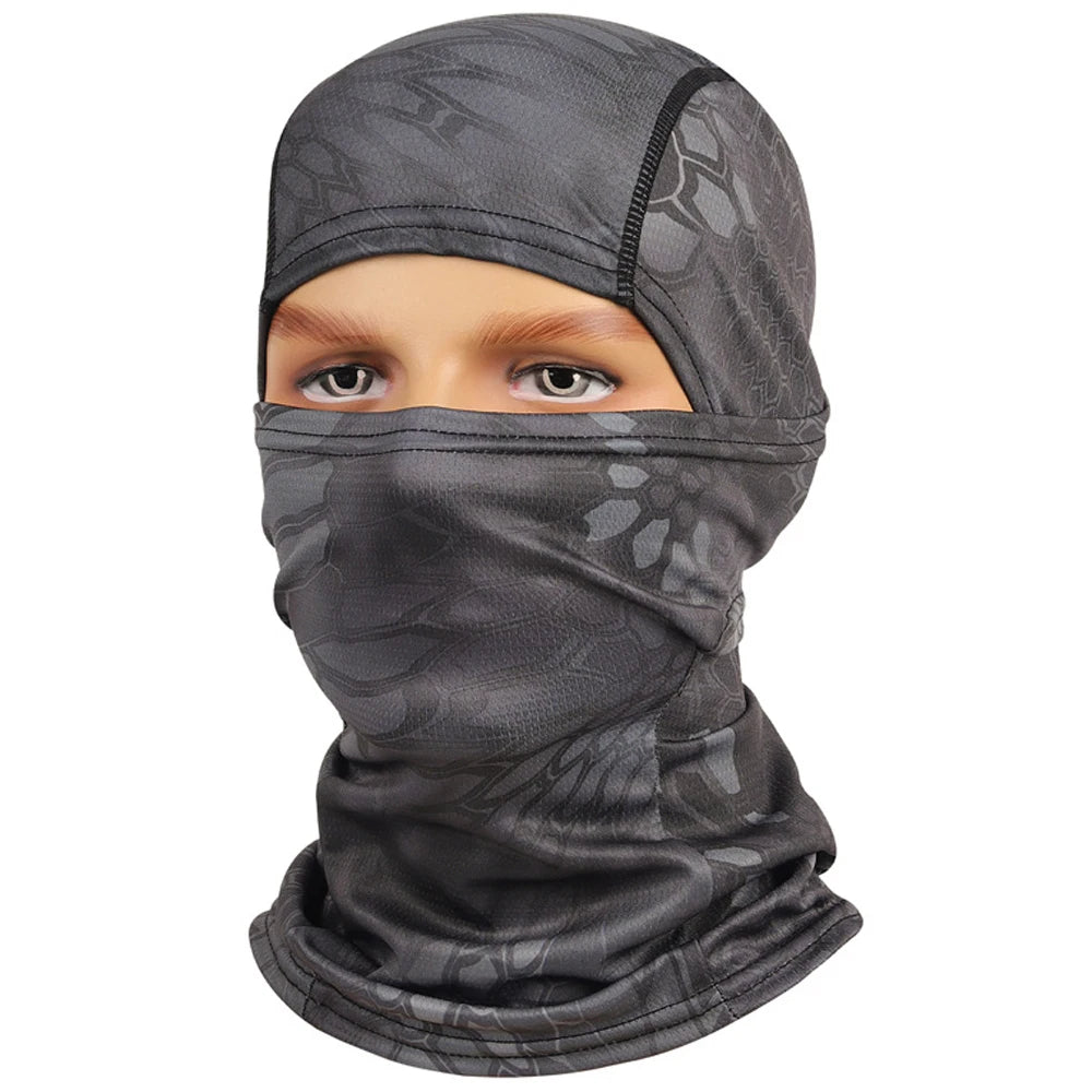 Colourful Camouflage Ski Mask