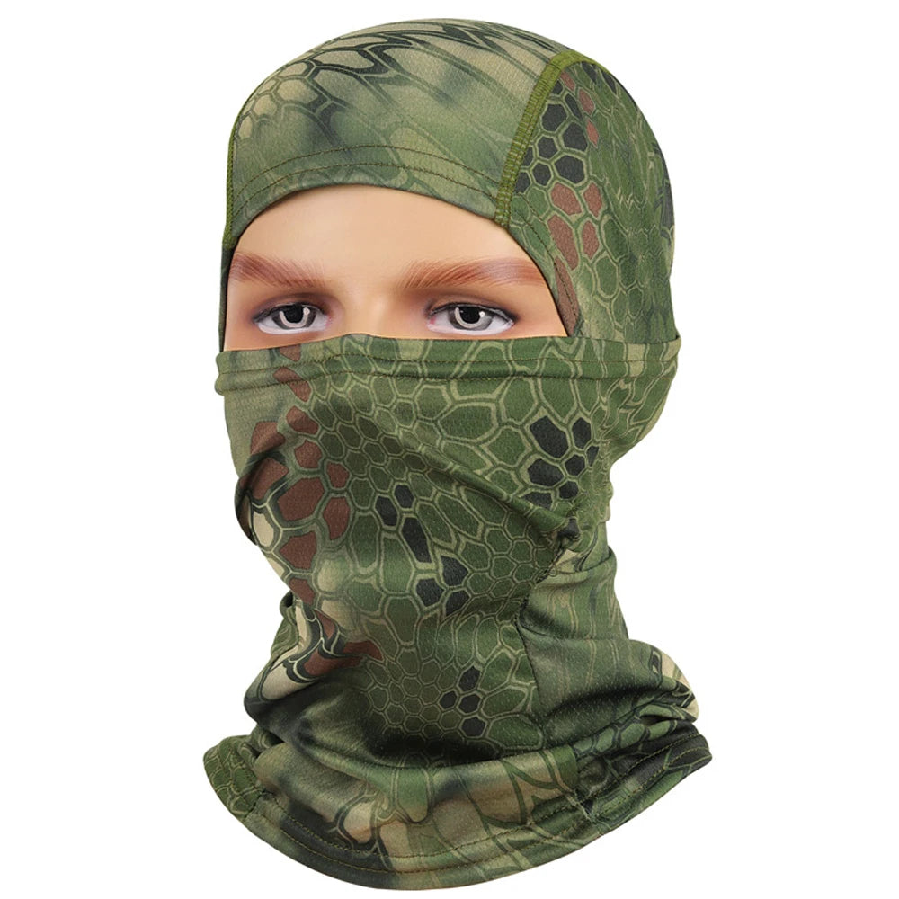 Colourful Camouflage Ski Mask