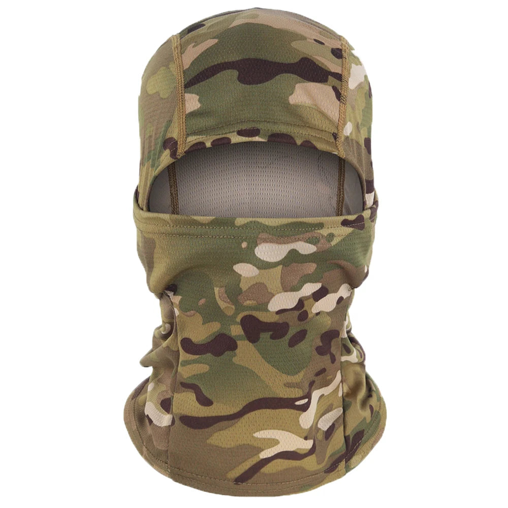 Colourful Camouflage Ski Mask