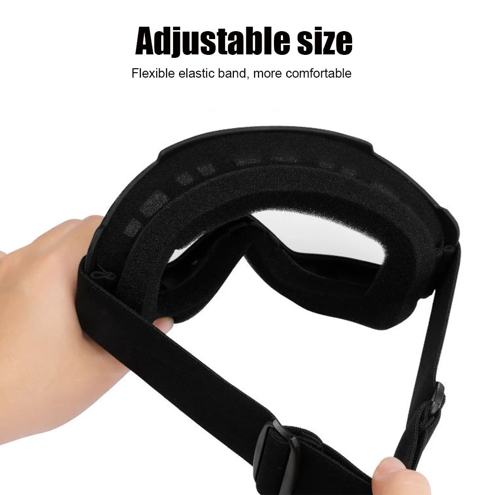 Windproof Skiing Goggles With Mouth Mask