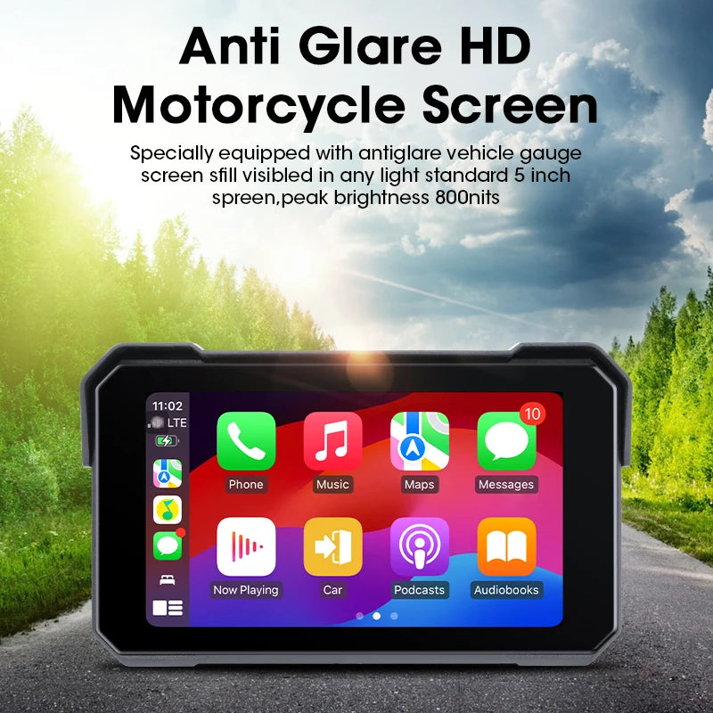 Car Play Screen for Bike