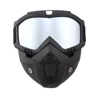 Windproof Skiing Goggles With Mouth Mask